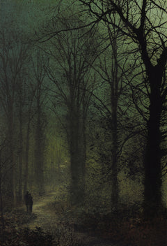 Durch den Wald | John Atkinson Grimshaw | 19. Jahrhundert