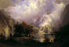 Felsige Berglandschaft | Albert Bierstadt | 1870