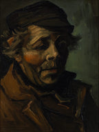 Kopf eines Bauern | Vincent van Gogh | 1884