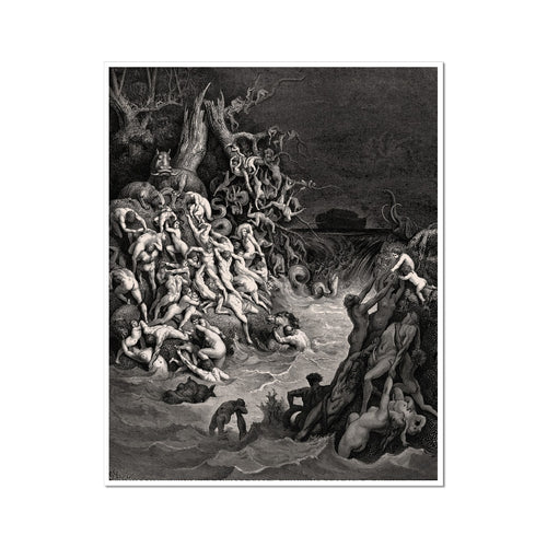 Eine Flut zerstört die Welt | Gustave Doré | 1866
