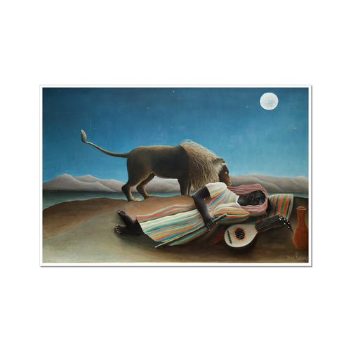 The Sleeping Gypsy |  Henri Rousseau | 1897