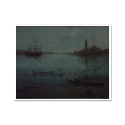 Nocturne in Blau und Silber – Die Lagune | James Abbott McNeill Whistler | 1880
