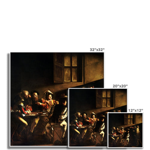The Calling of Saint Matthew | Caravaggio | 1600