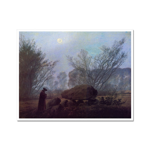 A Walk at Dusk | Caspar David Friedrich | 1830