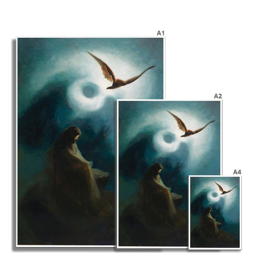 Märtyrer und Gekreuzigter, Sohn Helios | Karl Wilhelm Diefenbach | 1895