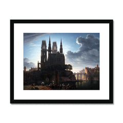 Gotischer Dom am Wasser | Karl Friedrich Schinkel | 1813