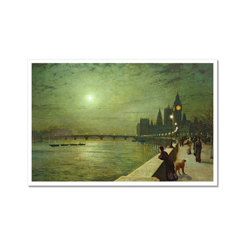 Betrachtungen auf der Themse | John Atkinson Grimshaw | 1880