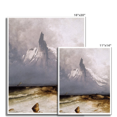Stetind im Nebel | Peder Balke | 1864