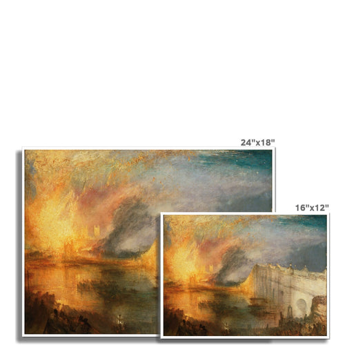 Brand des House of Lords und des House of Commons | JMW Turner | 1835