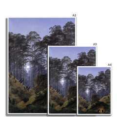 Inside the Forest in the Moonlight | Caspar David Friedrich | 1823