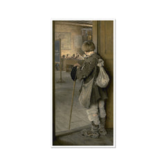 An der Schultür | Nikolai Bogdanow-Belski | 1897
