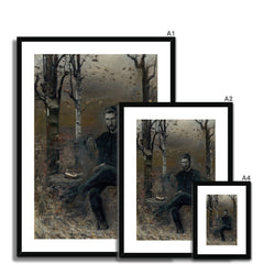 Zsigmond Justh im Park | Ladislav Mednyánszky | 1889