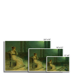 Jungfrau im Mondschein | John Atkinson Grimshaw | 19. Jahrhundert