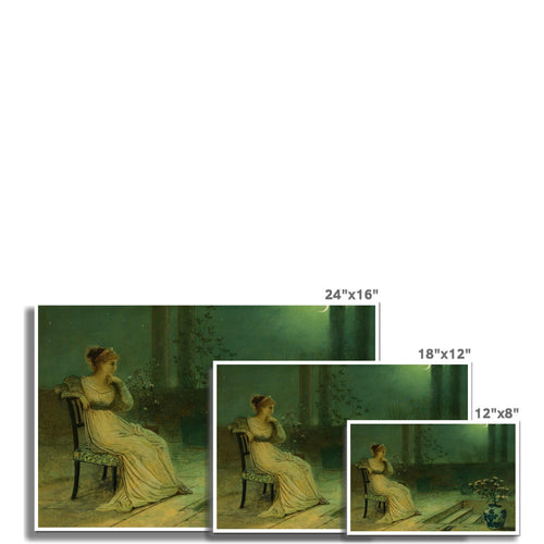 Jungfrau im Mondschein | John Atkinson Grimshaw | 19. Jahrhundert