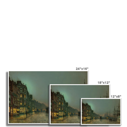 Lichter von Liverpool | John Atkinson Grimshaw | 19. Jahrhundert