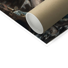Der große rote Drache und das Tier aus dem Meer | William Blake | 1805