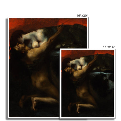 Der Kuss der Sphinx | Franz von Stuck | 1895
