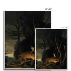 Waldlandschaft mit Jäger | Franz Sedlacek | 1928