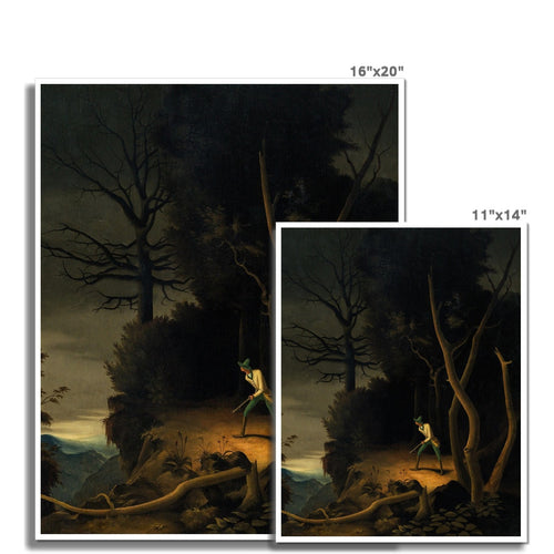 Waldlandschaft mit Jäger | Franz Sedlacek | 1928