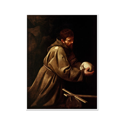 Der heilige Franziskus im Gebet | Caravaggio | 1606