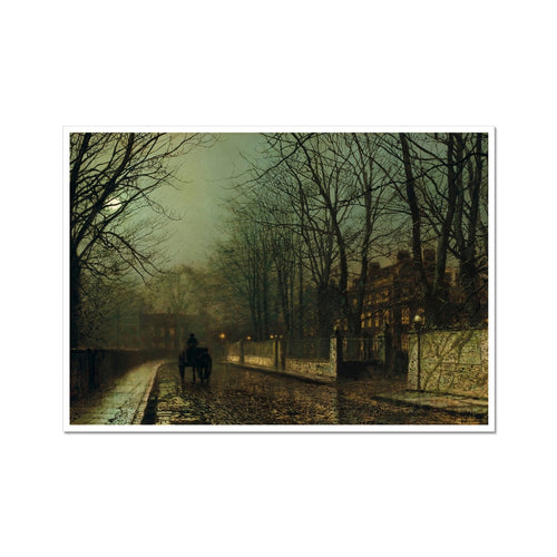 A Wet Moon, Putney Road | John Atkinson Grimshaw | 1886