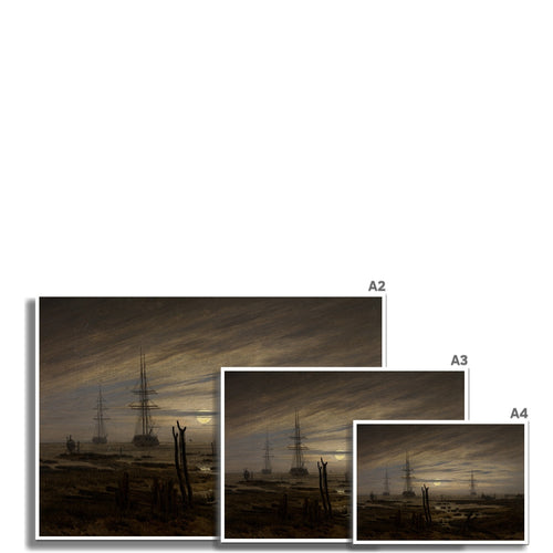Schiffe vor Anker | Caspar David Friedrich | 1817