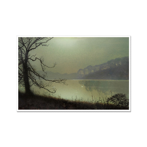 Seeufer im Mondlicht | John Atkinson Grimshaw | 19. Jahrhundert