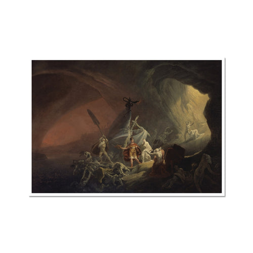 Aeneas in the underworld print