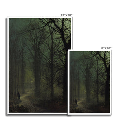 Durch den Wald | John Atkinson Grimshaw | 19. Jahrhundert