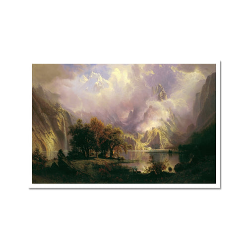 Felsige Berglandschaft | Albert Bierstadt | 1870