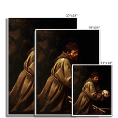 Der heilige Franziskus im Gebet | Caravaggio | 1606