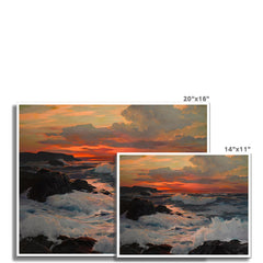 The Setting Sun | Frederick Judd Waugh | 19th Century