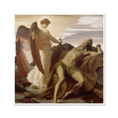 Elia in der Wildnis | Frederic Leighton | 1878