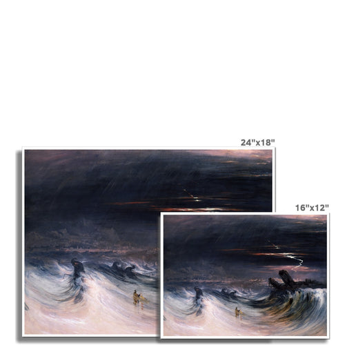 Zerstörung von Tyros | John Martin | 1840