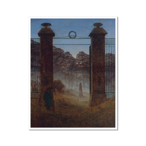 Der Friedhof | Caspar David Friedrich | 1825