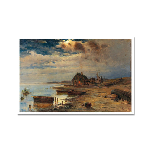 Abenddämmerung an der Ostseeküste | Julius von Klever | 1907