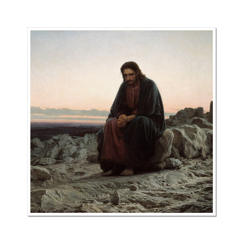 Christus in der Wüste | Ivan Kramskoy | 1872