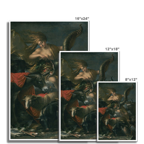 Allegorie des Glücks | Salvator Rosa | 1858