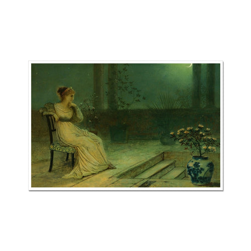 Jungfrau im Mondschein | John Atkinson Grimshaw | 19. Jahrhundert