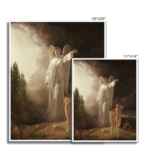 Vertreibung von Adam und Eva | John Faed | 1880