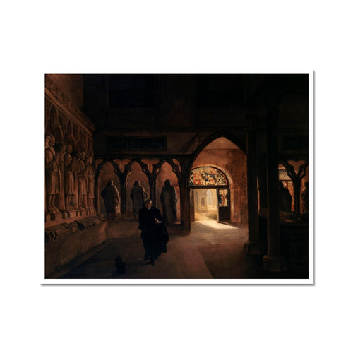 Sculpture Room at the Musée des Monuments Français | Charles Marie Bouton | 1810