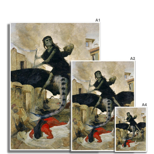 Die Pest | Arnold Böcklin | 1898