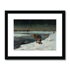 Loups la nuit | Alfred Wierusz-Kowalski | 1910