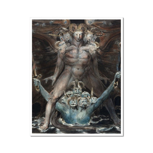 Der große rote Drache und das Tier aus dem Meer | William Blake | 1805
