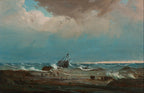 The Wreck of George the Third | Knud Bull | 1850