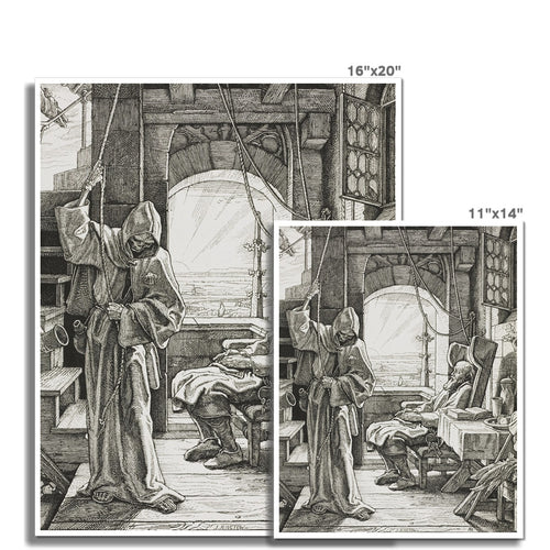 Death as a Friend | Alfred Rethel | 1850