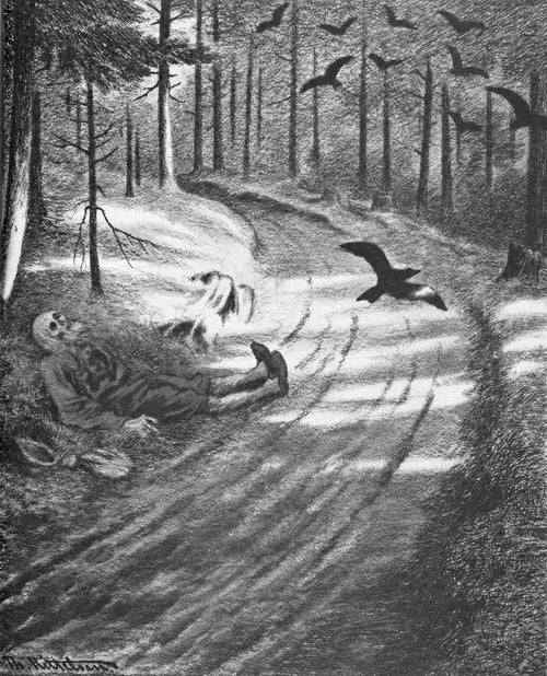 The Pauper | Theodor Kittelsen | 1894–1896