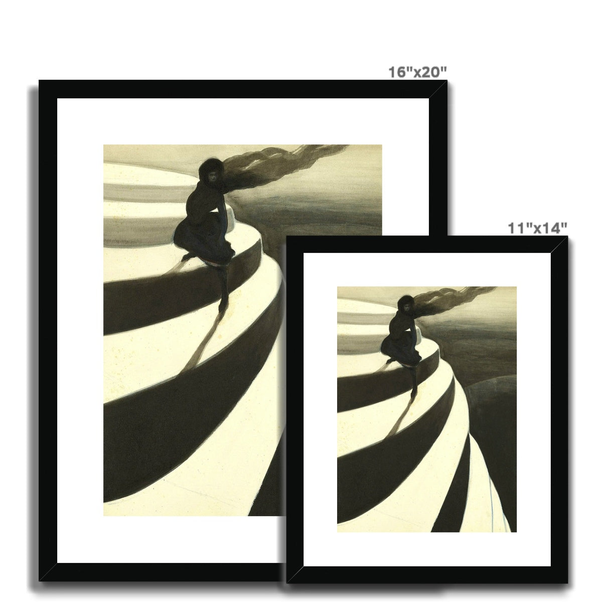 Vertigo by Léon Spilliaert | Buy Framed Prints Online – Dark