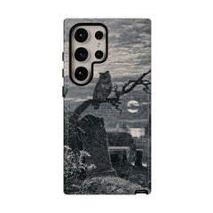 Graveyard at Night with Owl | Robert Paterson | 1875
