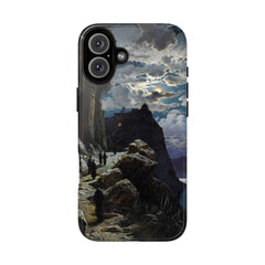 Monks Walk to the Mountain Monastery of Athos | Hermann Corrodi | 1905